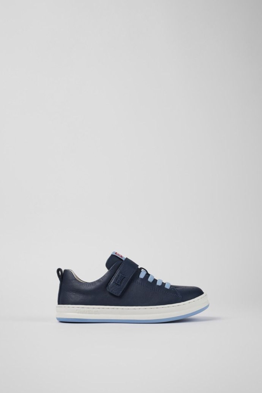 Camper Blauwe Leren Sneaker