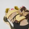 Camper Meerkleurige Stoffen En Nubuck Herensneakers