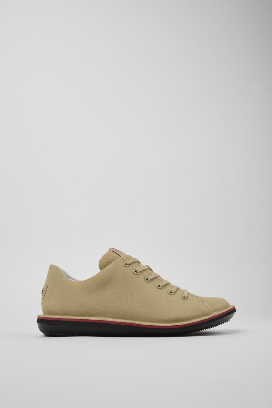 Camper Beige Leren Schoen Voor Heren