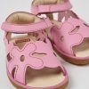 Camper Roze Leren Kindersandalen