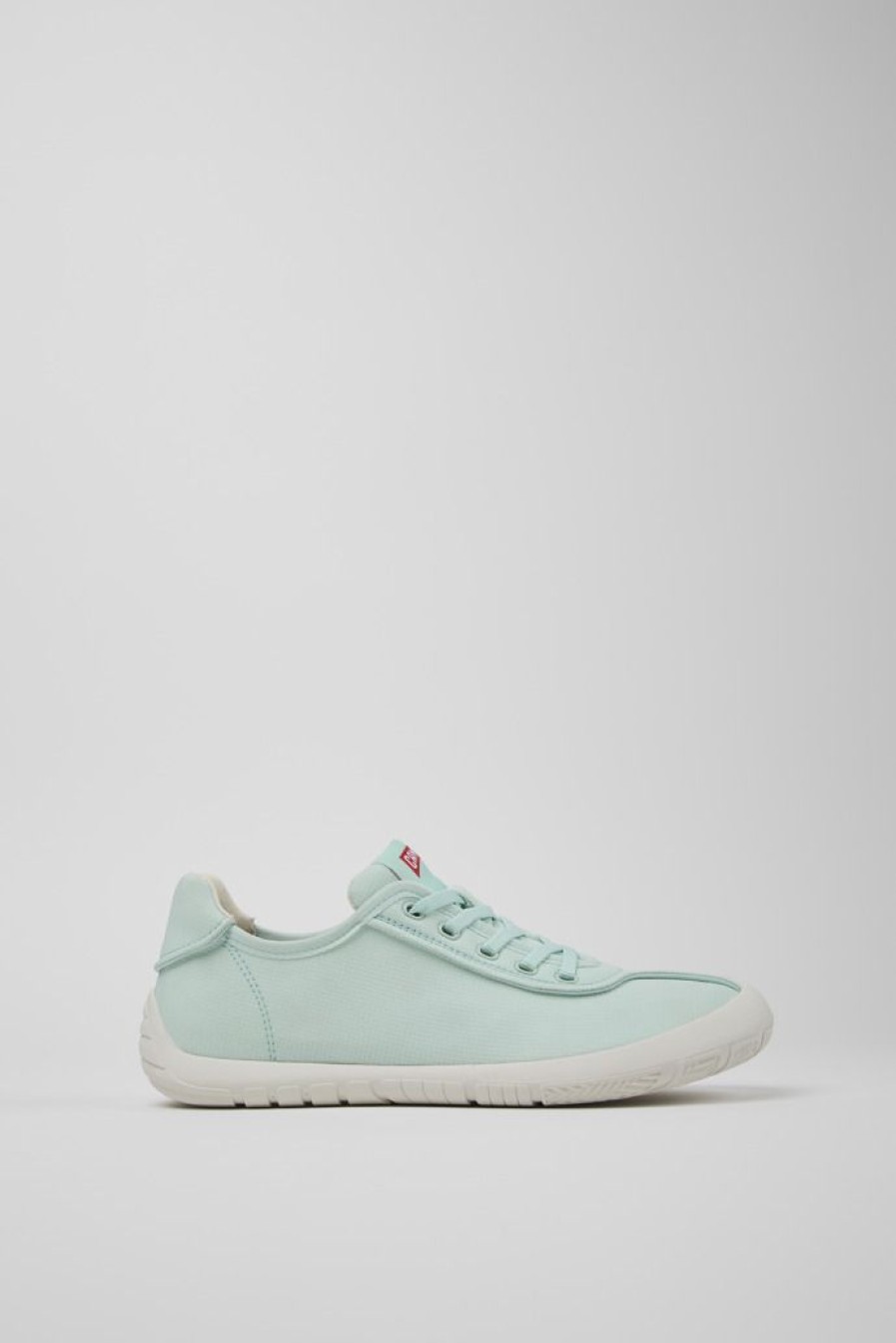 Camper Blauwe Textiel Sneaker Voor Dames