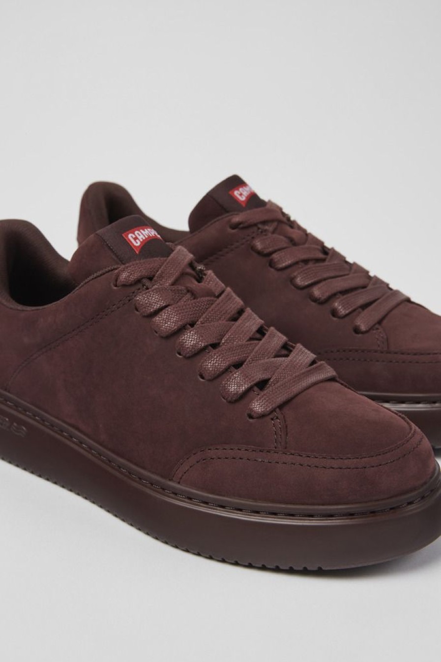 Camper Bordeaux Nubuck Damessneakers