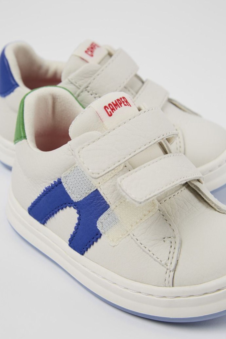 Camper Witte Leren Sneaker