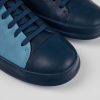 Camper Blauwe Leren Sneaker Voor Heren