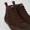 Camper Bordeaux Herensneakers, Aan Een Stuk Gebreid