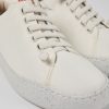 Camper Witte Textiel Sneaker Voor Heren