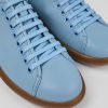 Camper Blauwe Leren Sneaker Voor Dames