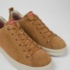 Camper Bruine Nubuck Sneaker Voor Heren