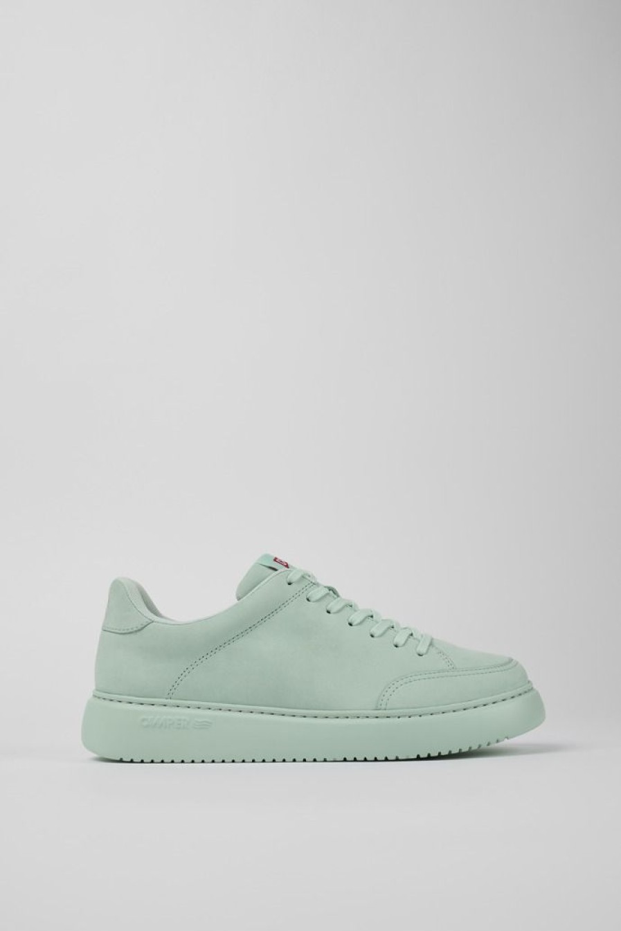 Camper Blauwe Nubuck Sneaker Voor Heren