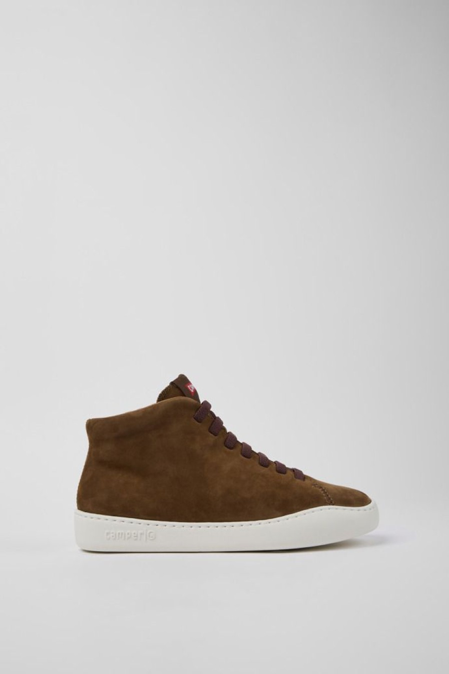 Camper Bruine Nubuck Damessneakers