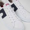 Camper Witte Leren Sneaker Voor Heren