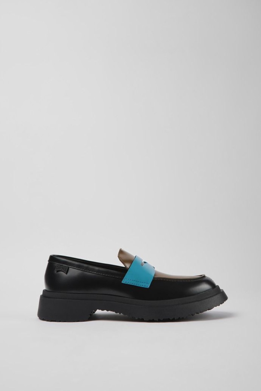 Camper Meerkleurige Leren Damesloafers