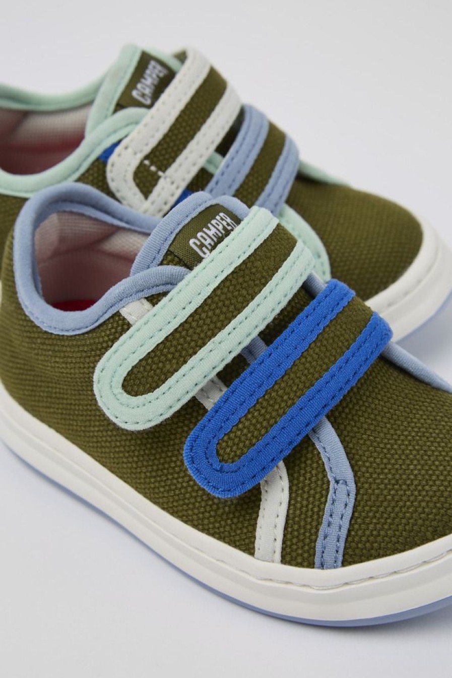 Camper Groene Sneaker Van Textiel