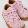 Camper Roze Nubuck Kinderschoenen