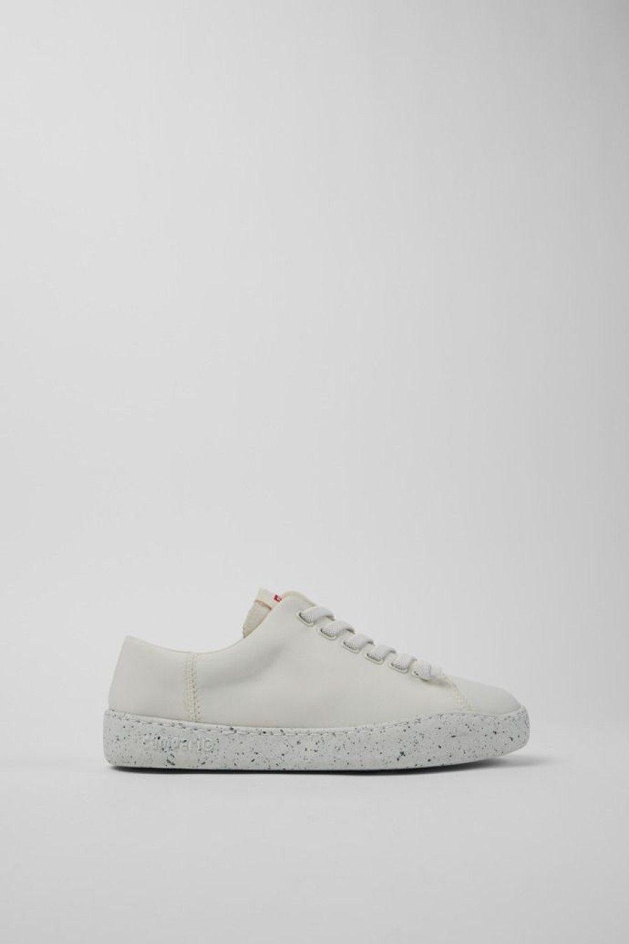 Camper Witte Textiel Sneaker Voor Dames