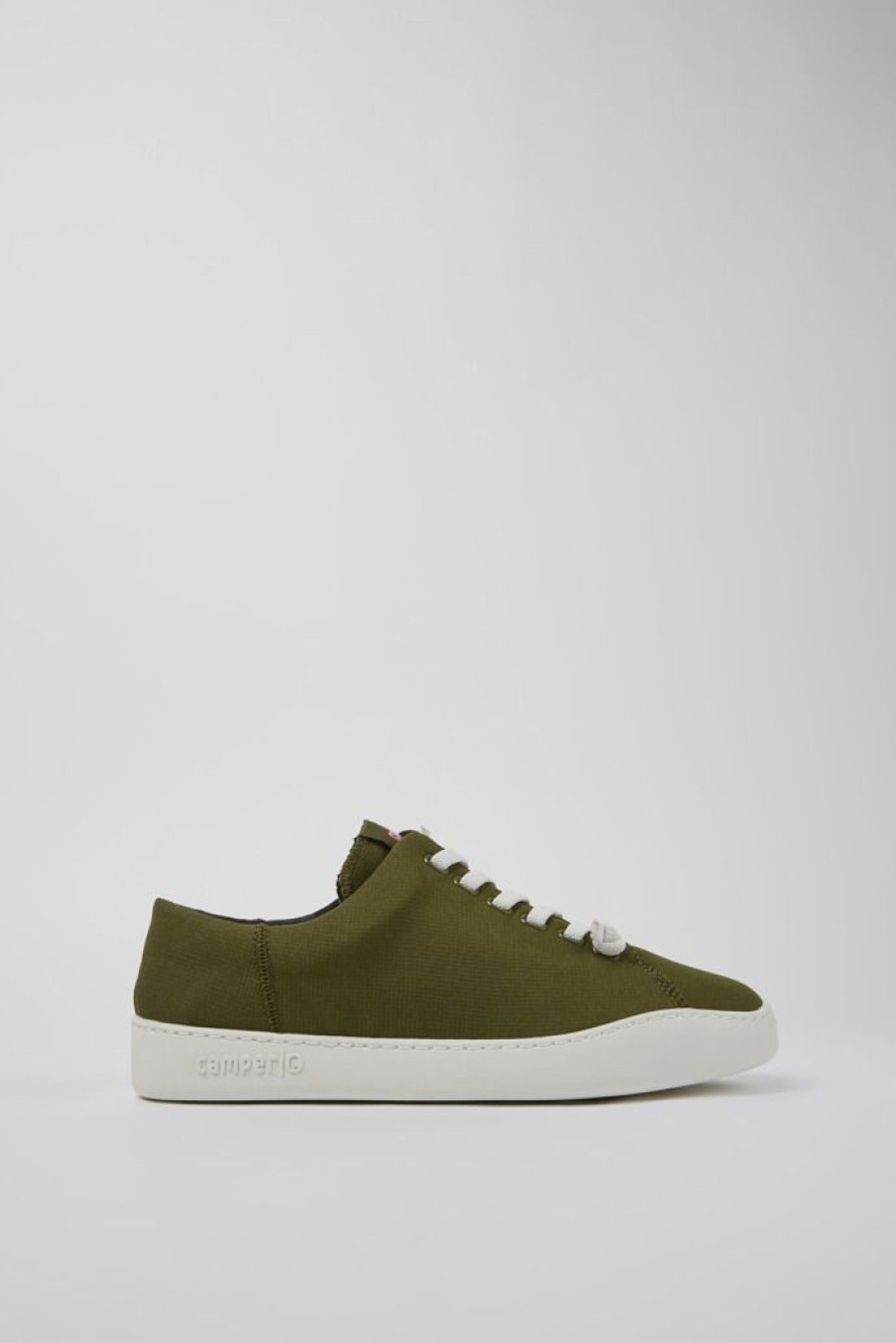 Camper Groene Textiel Sneaker Voor Heren