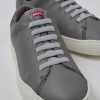 Camper Grijze Leren Sneaker Voor Dames