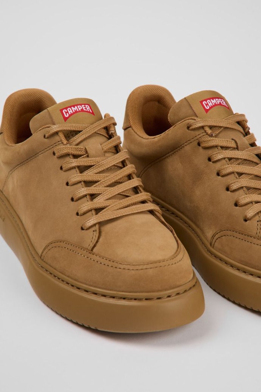 Camper Bruine Nubuck Damessneaker