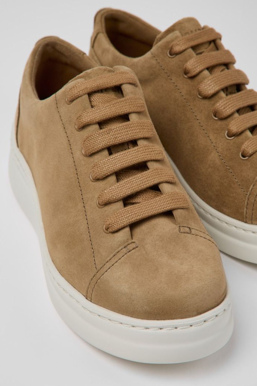 Camper Bruine Nubuck Damessneaker