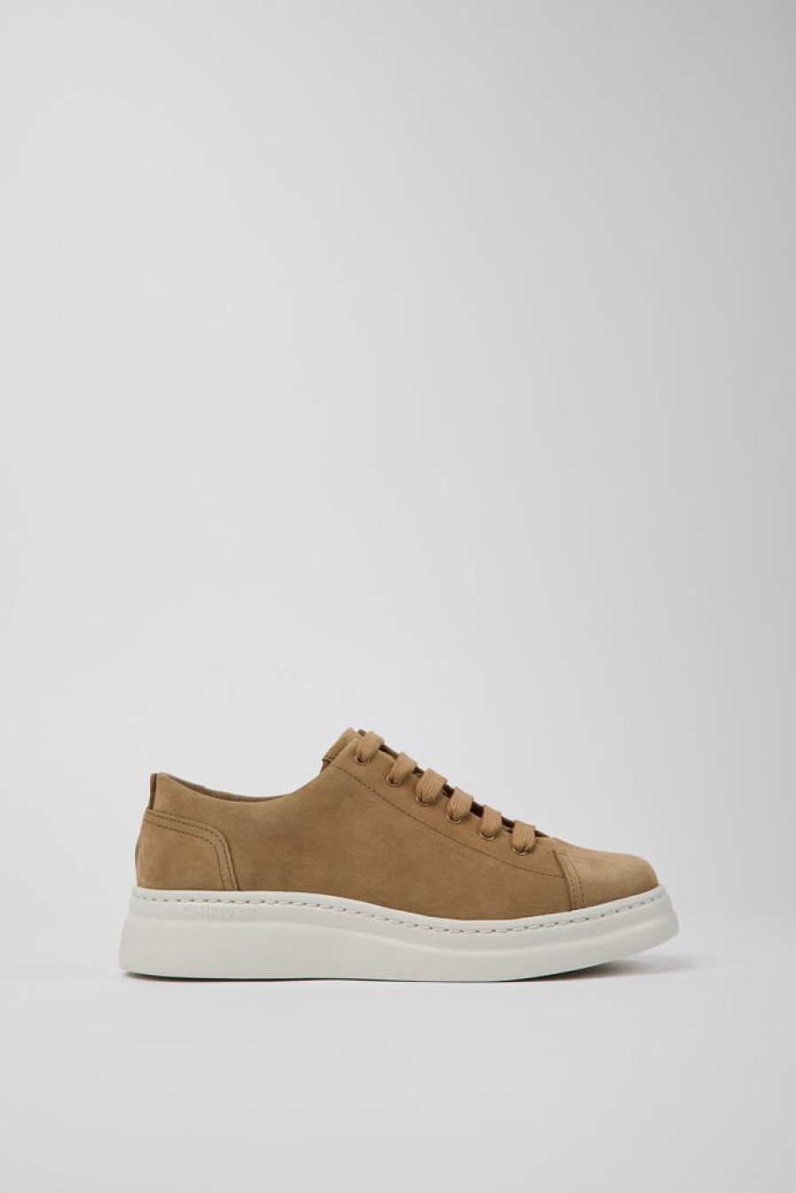 Camper Bruine Nubuck Damessneaker