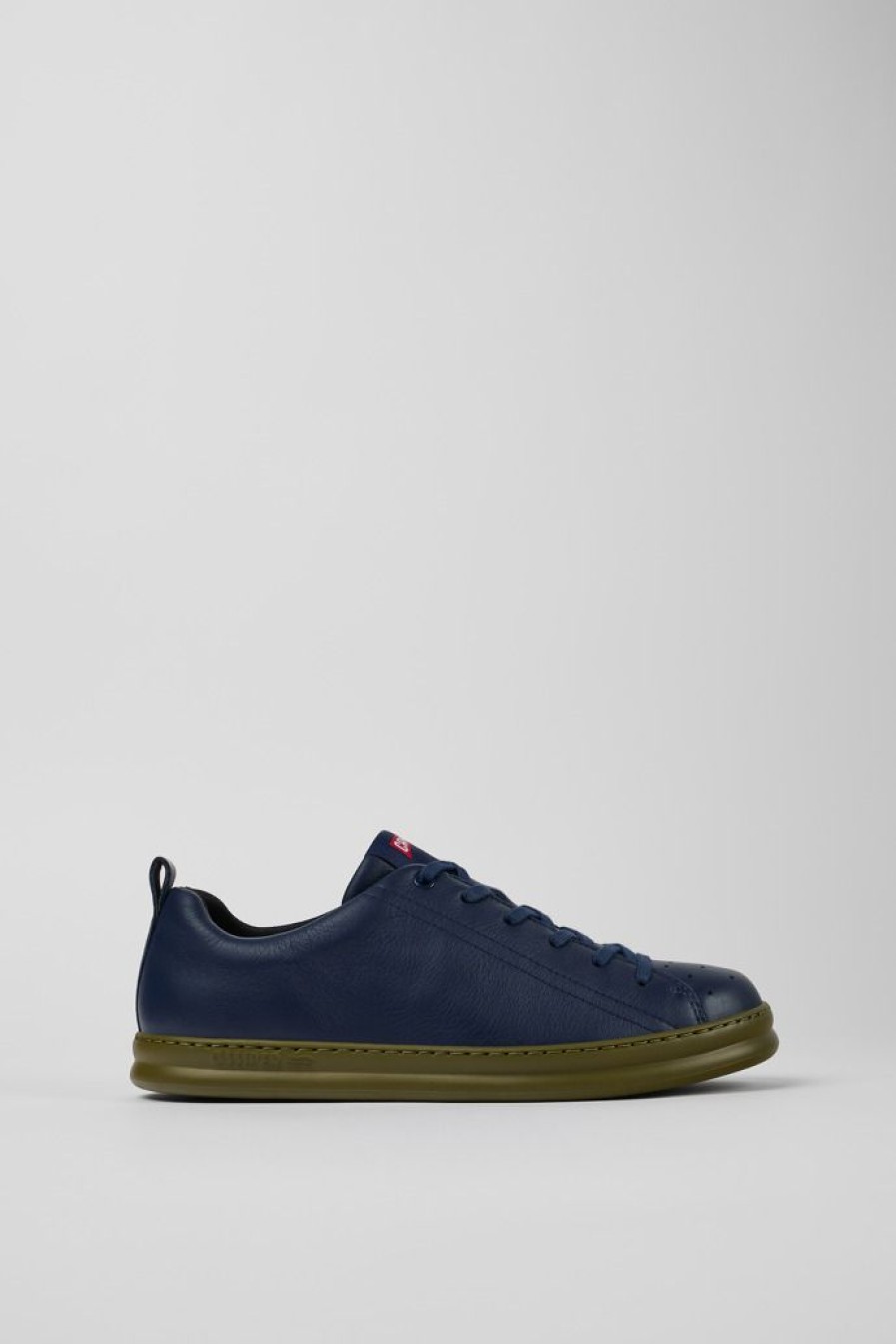 Camper Blauwe Leren Sneaker Voor Heren