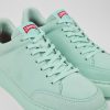 Camper Blauwe Nubuck Damessneaker