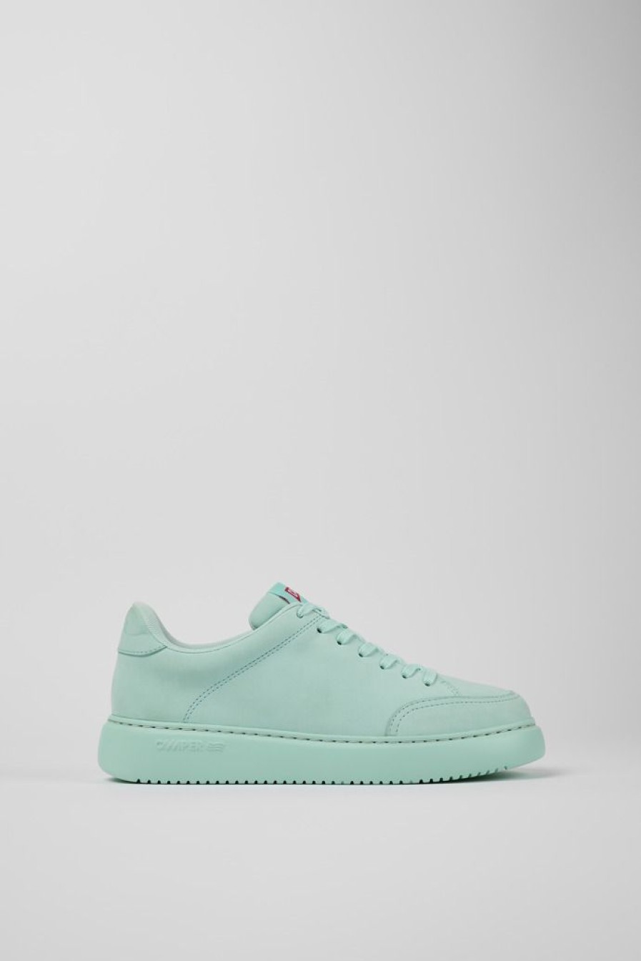 Camper Blauwe Nubuck Damessneaker