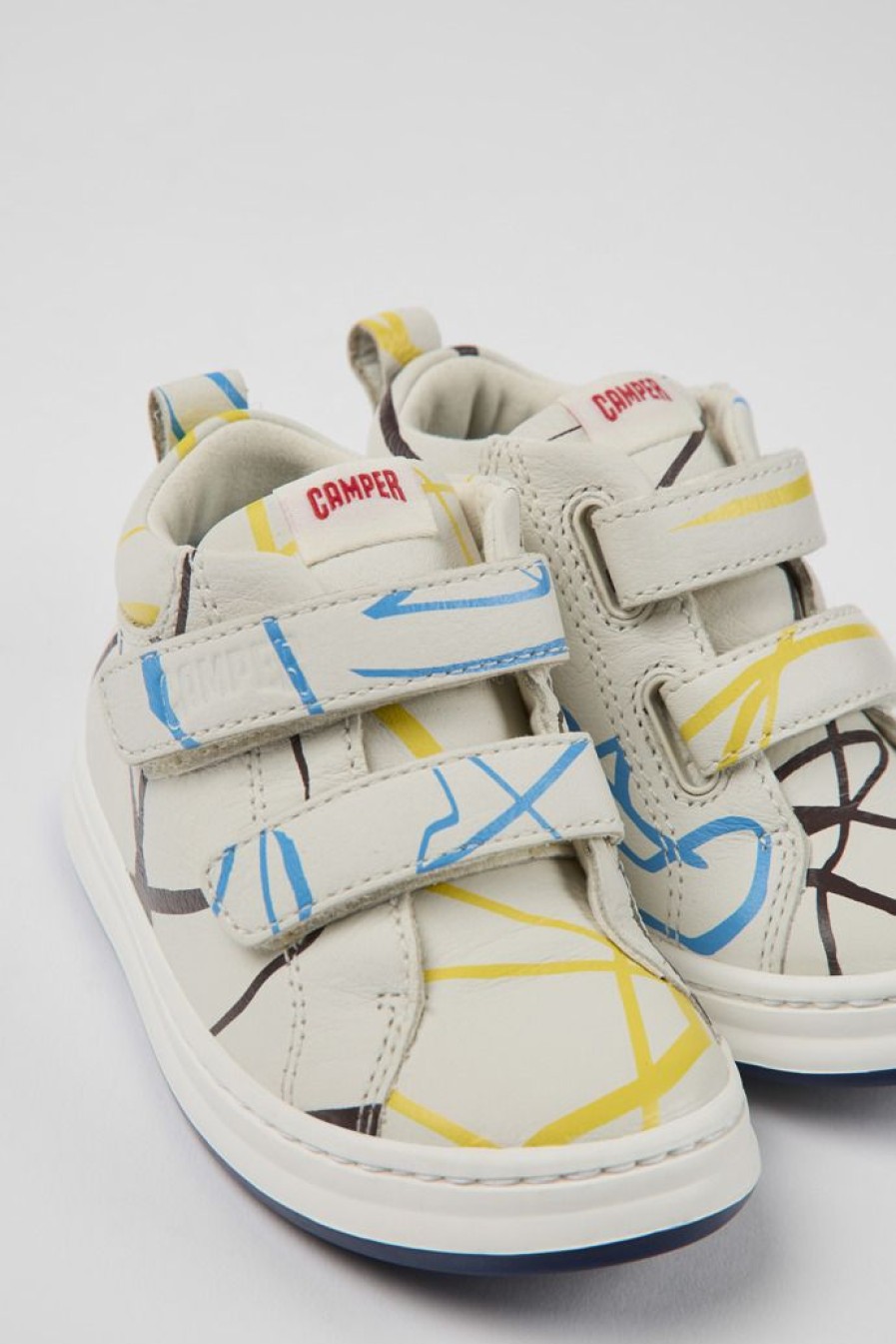 Camper Meerkleurige Leren Kindersneakers