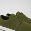 Camper Groene Nubuck Blucher Voor Heren