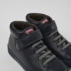 Camper Donkerblauwe Leren Sneakers