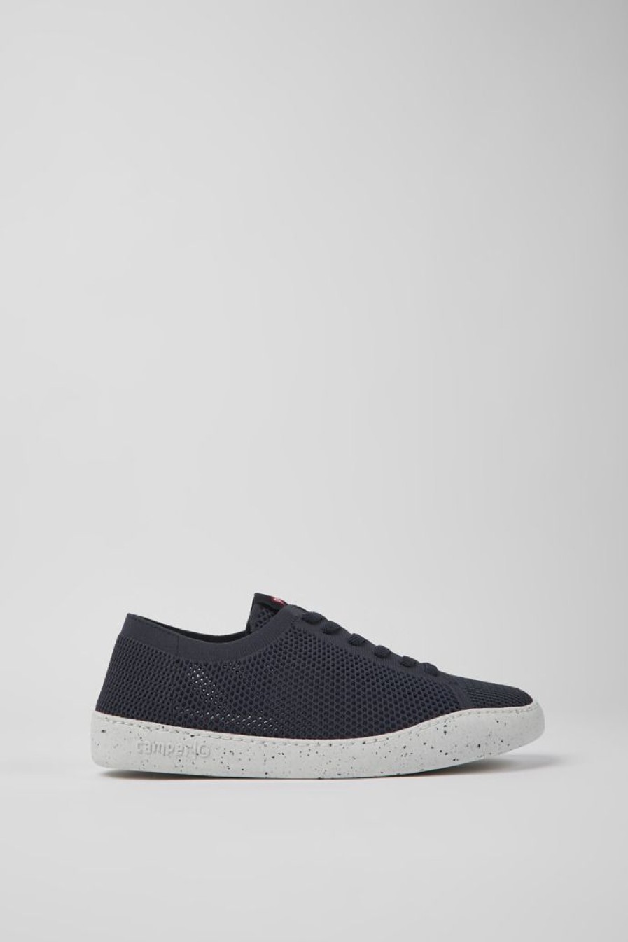 Camper Blauwe Stoffen Herensneakers