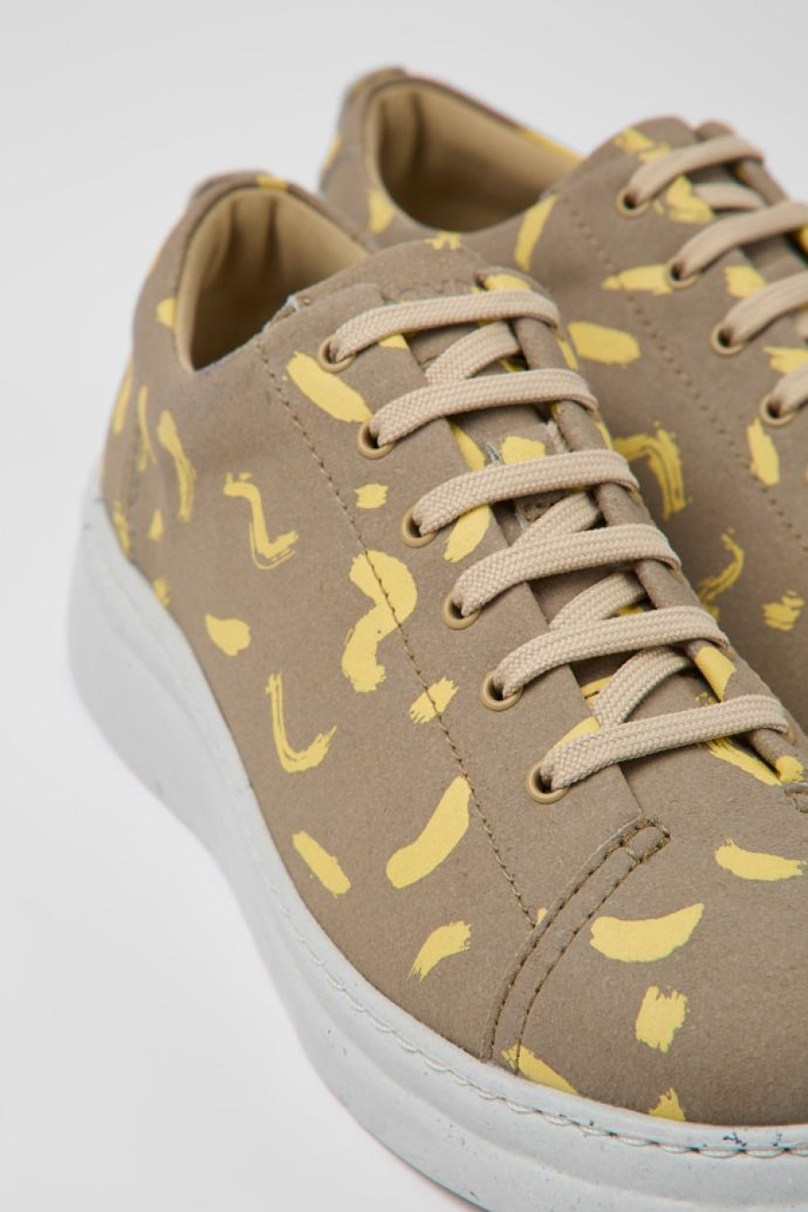 Camper Meerkleurige Nubuck Damessneakers