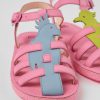 Camper Meerkleurige Leren Kindersandalen