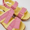 Camper Meerkleurige Stoffen Kindersandalen