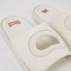 Camper Witte Slipper Van Leer/Textiel Voor Dames