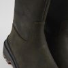 Camper Groene Nubuck Damesboots