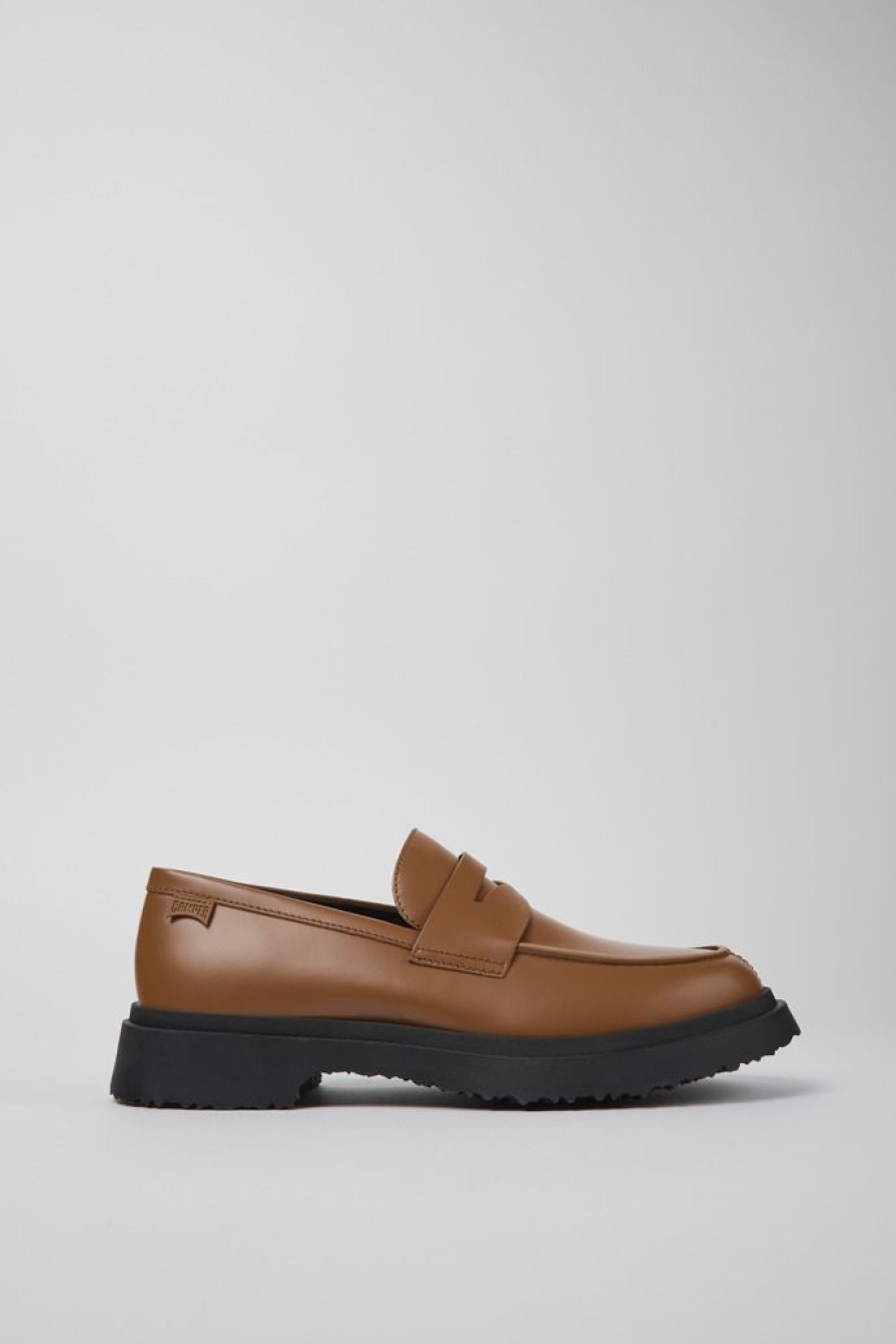 Camper Bruine Leren Herenloafers