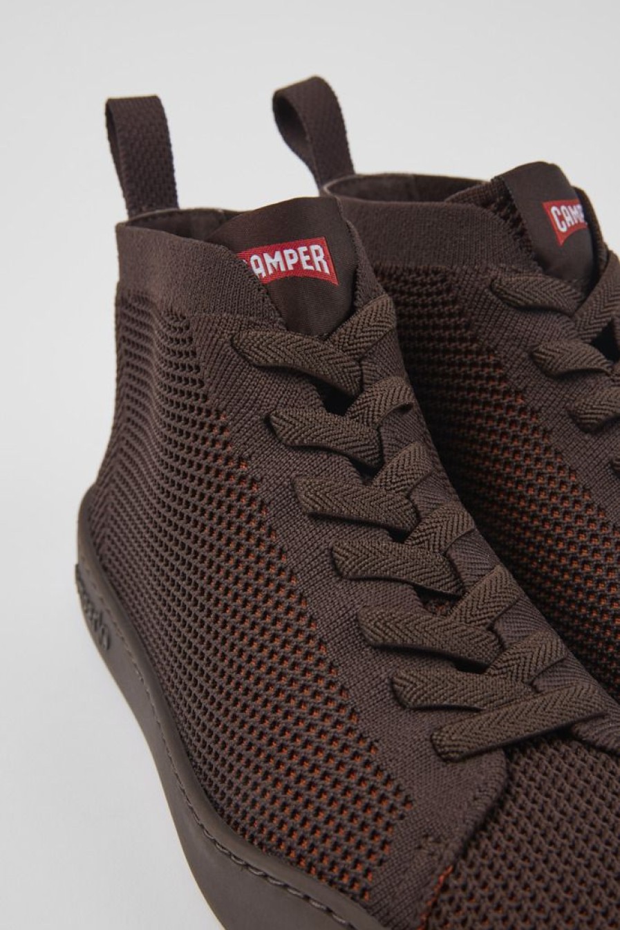 Camper Bordeaux Damessneakers, Aan Een Stuk Gebreid