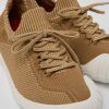 Camper Bruine Textiel Sneaker Voor Dames