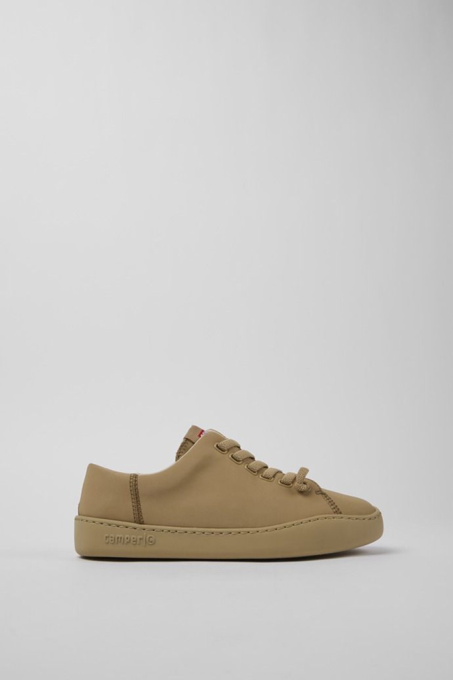 Camper Beige Textiel Sneaker Voor Dames