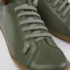 Camper Groene Leren Damesschoenen