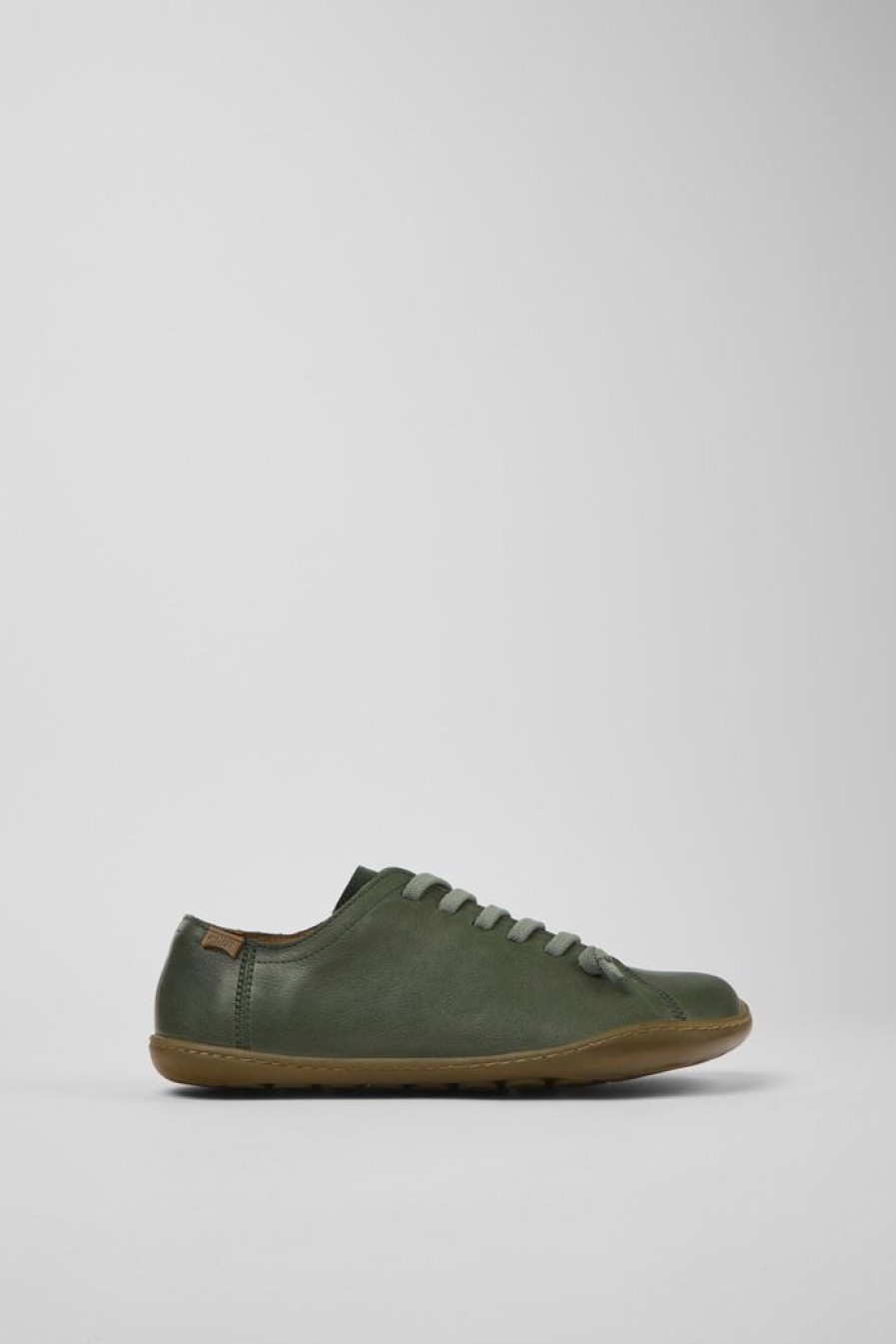 Camper Groene Leren Damesschoenen