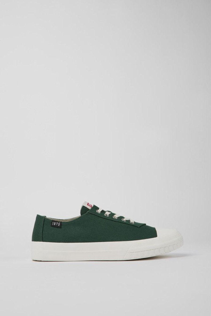 Camper Groene Herensneakers Van Gerecycled Katoen