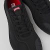 Camper Zwarte Stoffen Herensneakers