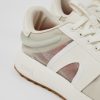 Camper Witte Textiel Sneaker Voor Heren