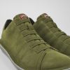 Camper Groene Lage Nubuck Sneaker Voor Heren