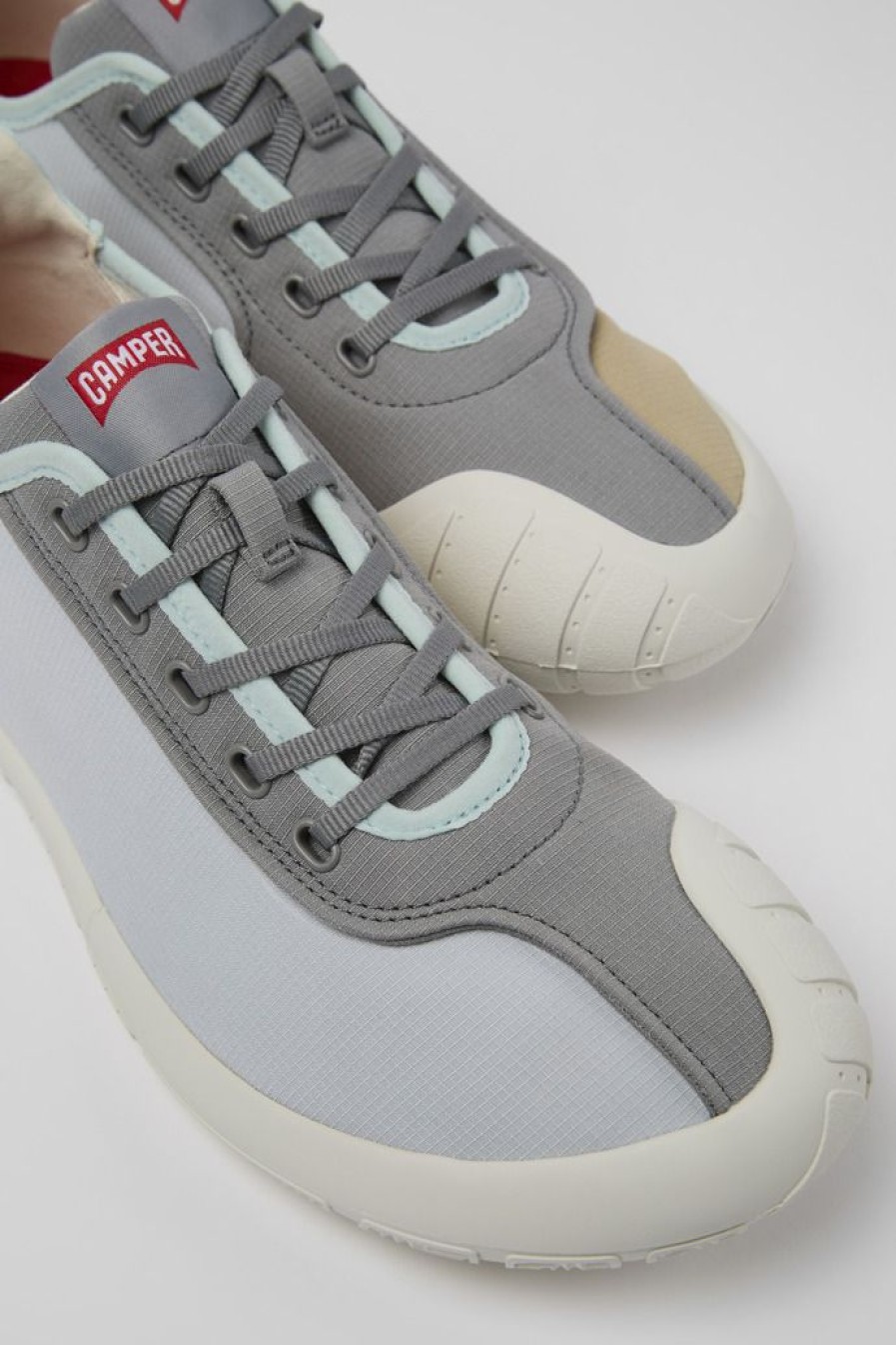 Camper Meerkleurige Textiel Sneaker Voor Heren