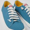 Camper Blauwe Stoffen Damessneakers