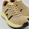 Camper Beige Textiel Sneaker Voor Dames