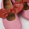 Camper Rood Met Roze Kinderballerina'S